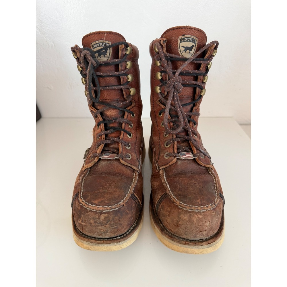Irish Setter 83832 Wingshooter ST Waterproof Safety Toe Work Boots Mens 6.5 D - Picture 2 of 5